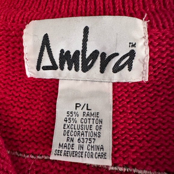 Vintage Christmas Icons Patchwork cute/Ugly Christmas Cardigan Sweater S… - Picture 16 of 16